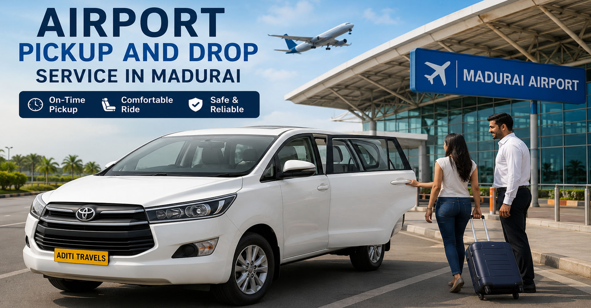 Airport Pickup and Drop Service in Madurai, Madurai to Athirappilly Tour Package, Best Travel Agency in Madurai, Nearby Taxi Service, Car Rental in Madurai