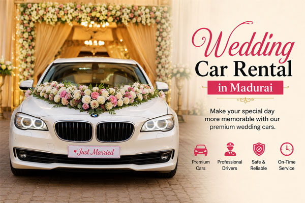 Wedding Car Rental in Madurai