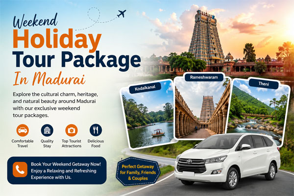 Weekend Holiday Tour Package In Madurai
